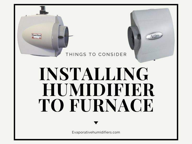 Installing Furnace Humidifier
