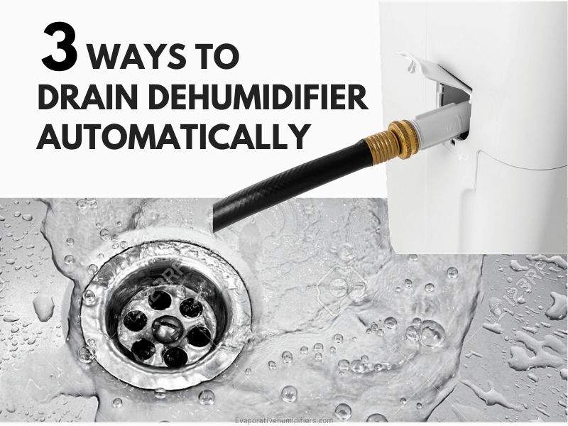 Ways to Drain Dehumidifier Automatically