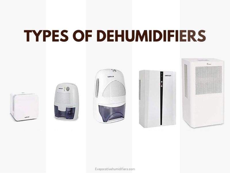 Types of Dehumidifiers