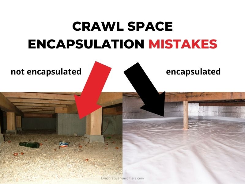 Crawl Space Encapsulation Mistakes